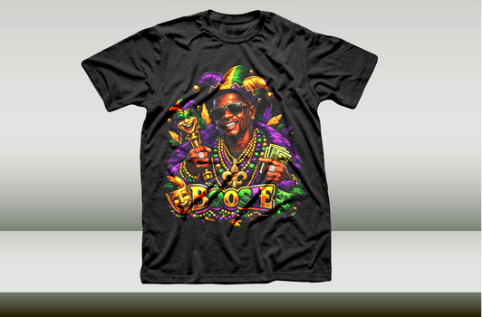 BOOSIE MARDI GRAS TSHIRT