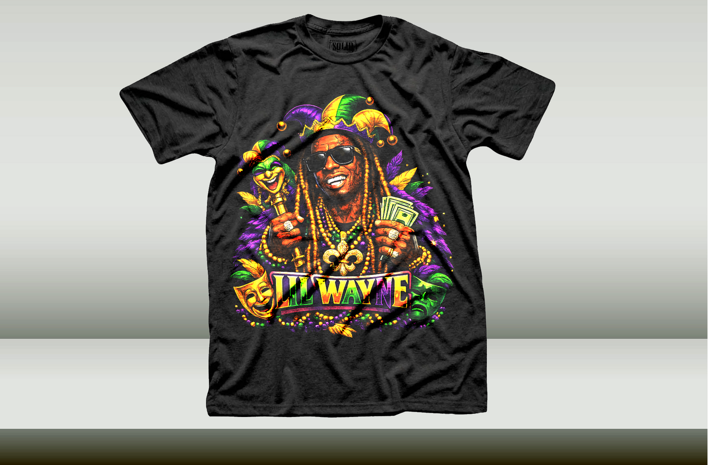 LIL WAYNE MARDI GRAS TSHIRT