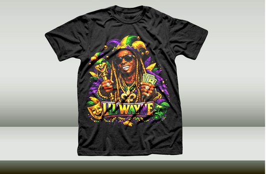 LIL WAYNE MARDI GRAS TSHIRT